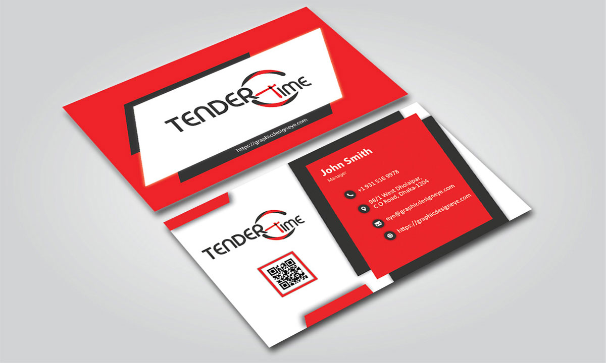 advertising business card design