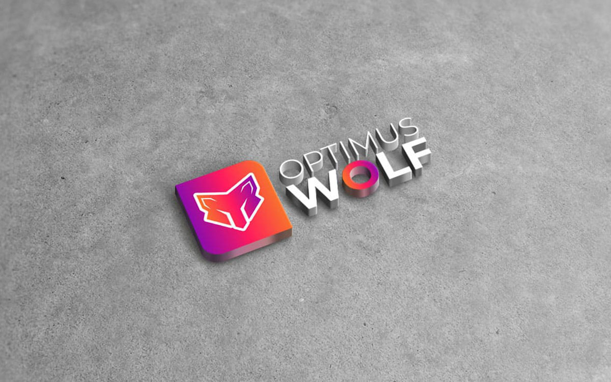 wolf logo design