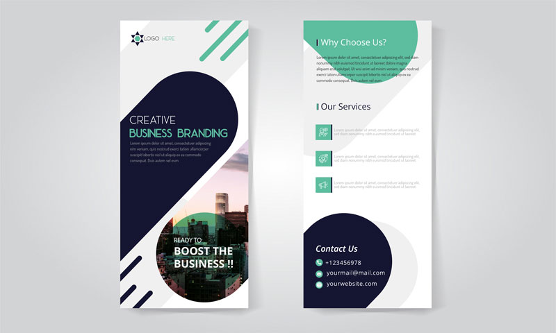 branding rack card design