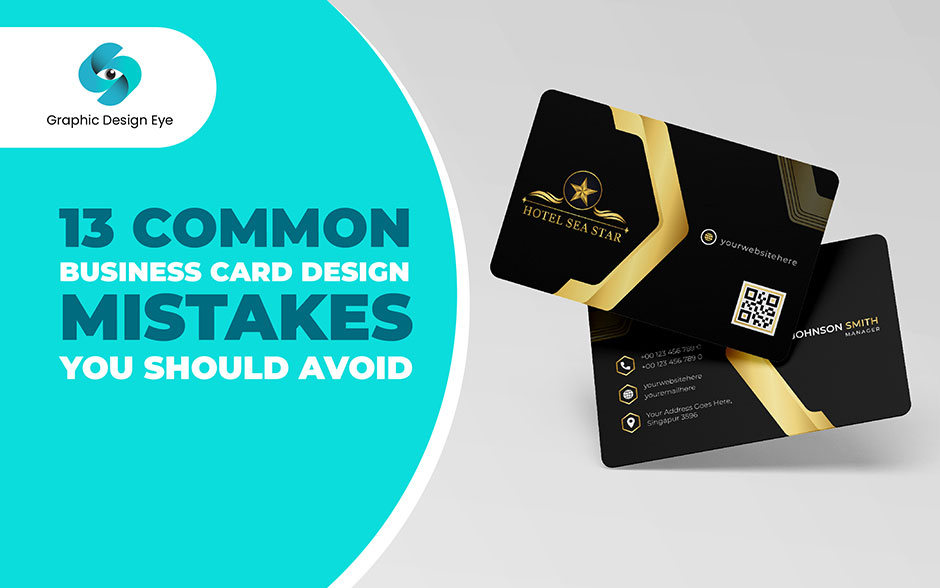 business card design mistakes