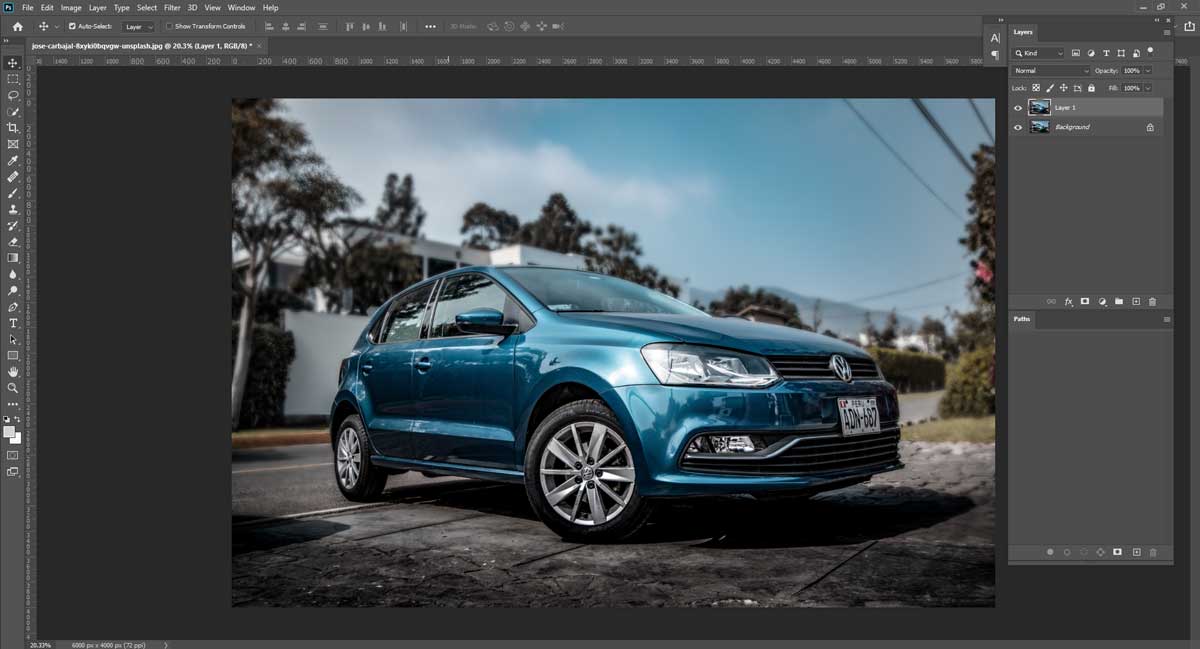 how can I edit my car photo