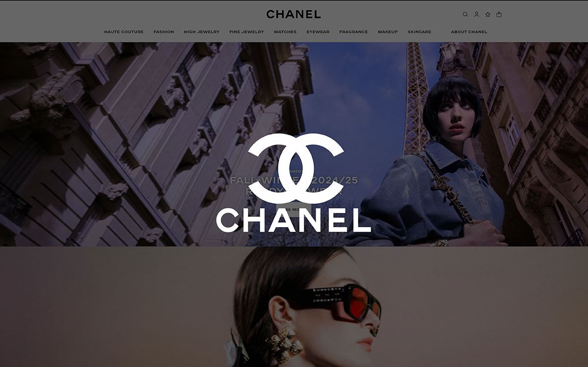 chanel website