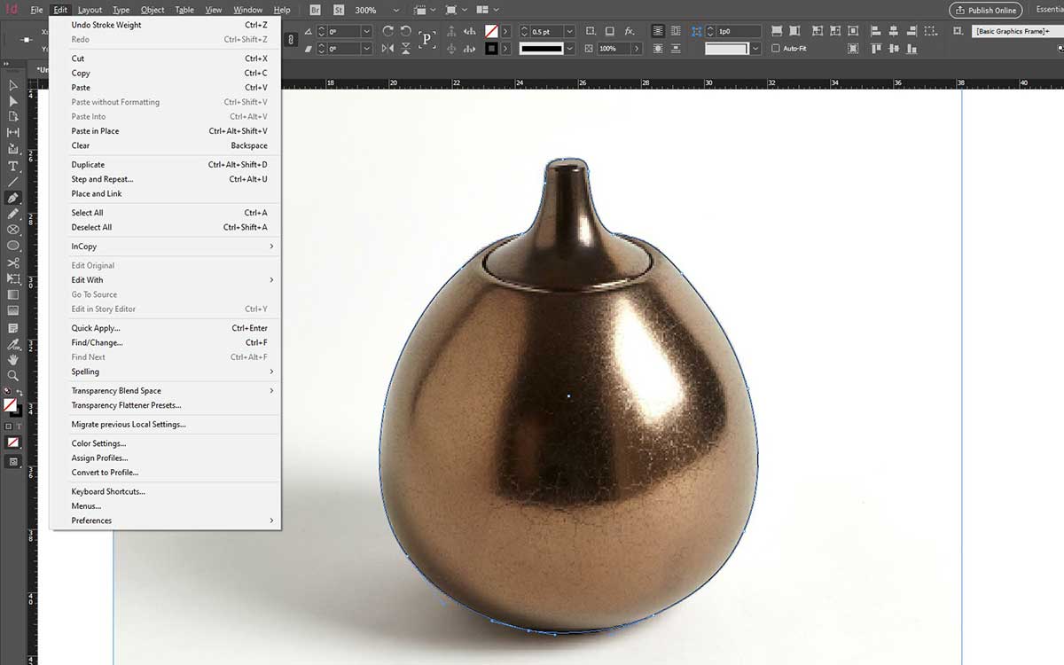 what is clipping path in InDesign