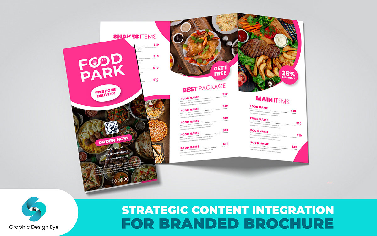 content for branded brochure