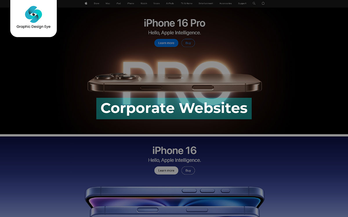 corporate website