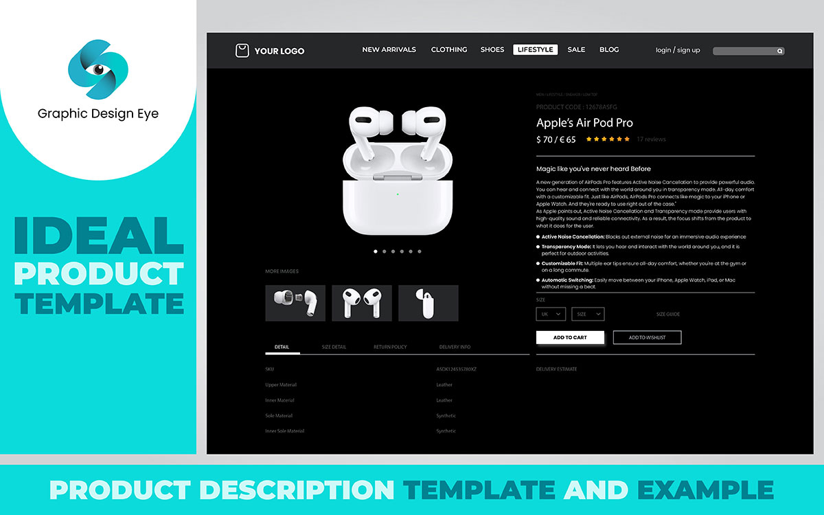 customized product template