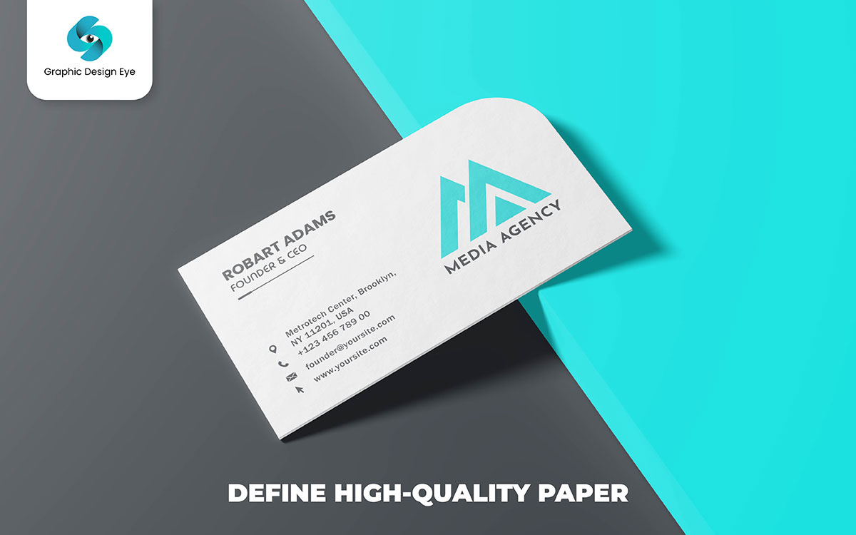 paper in business card