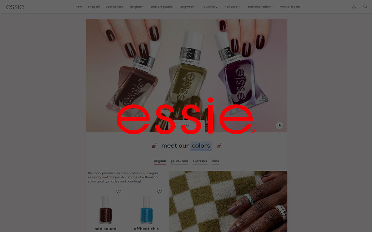 essie website