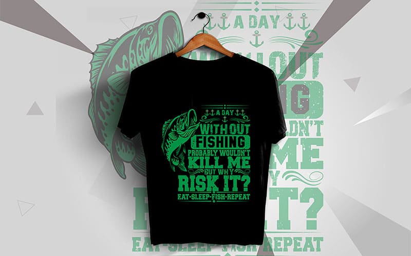 fishing t-shirt design service