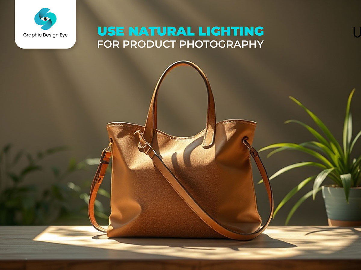 how to use natural lighting for product photography