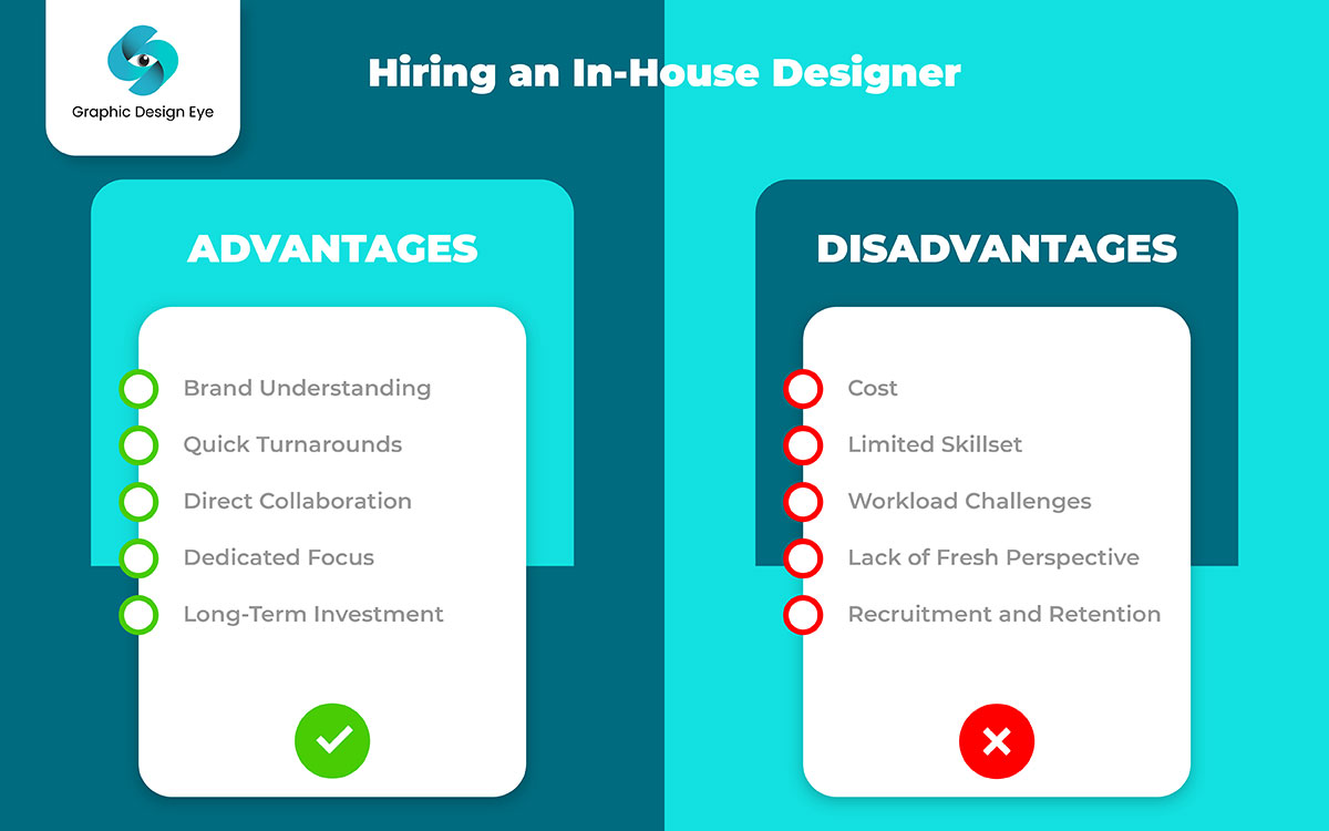 in house designer advantages