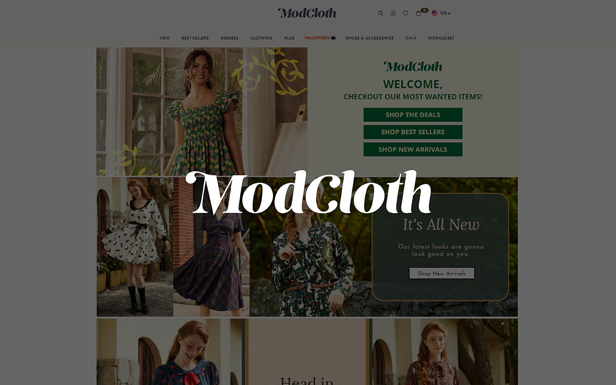 modcloth website