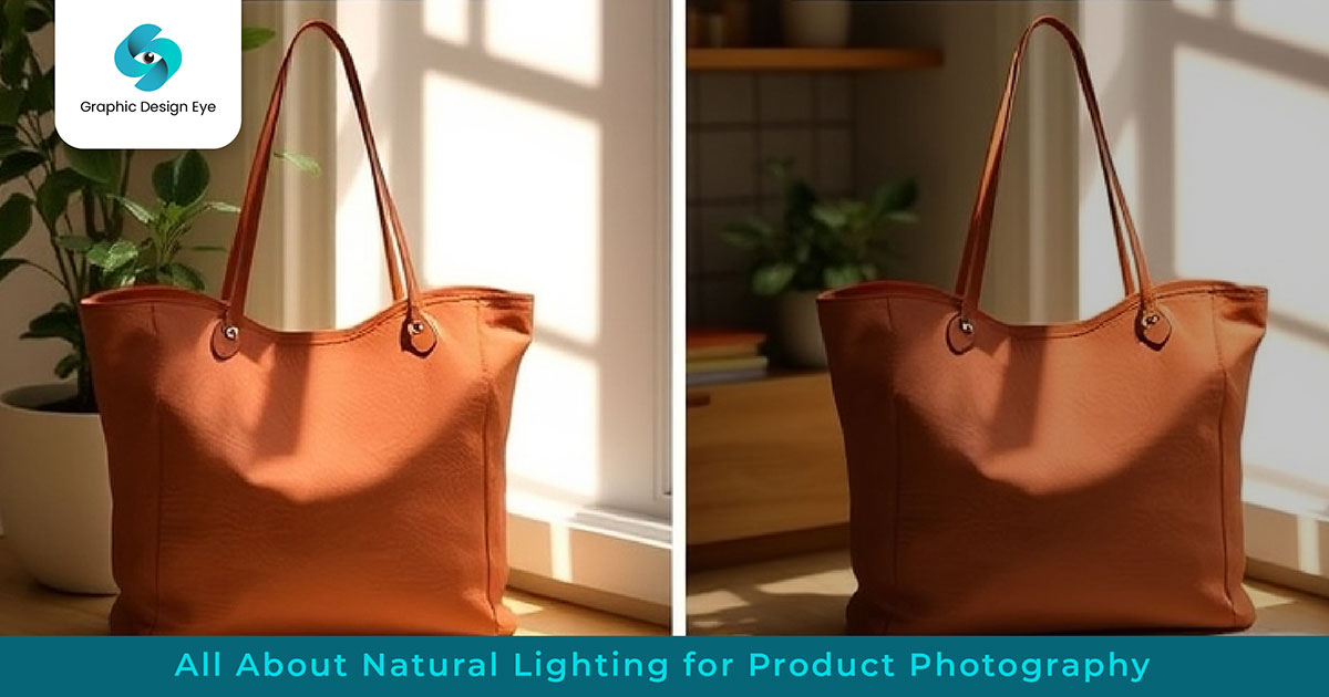 natural lighting for product photography