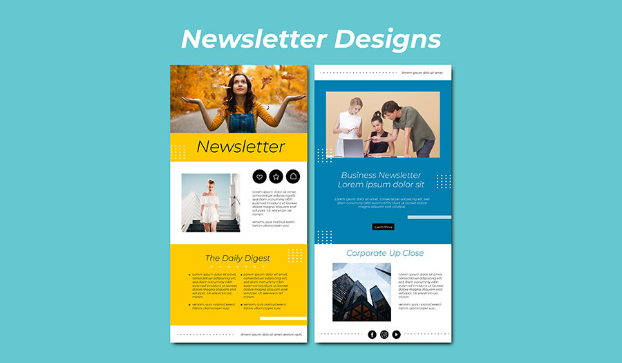 brand acquisition and certification newsletter design