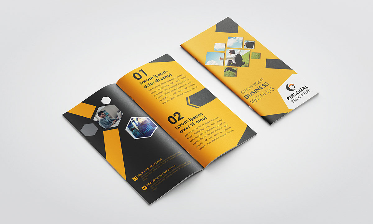 personal brochure design