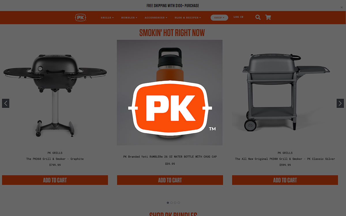 pk grills website