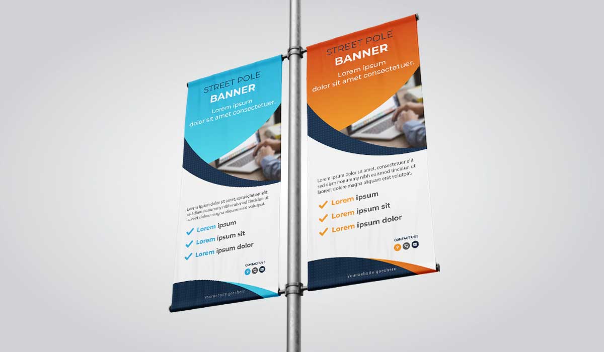 street Pole banners