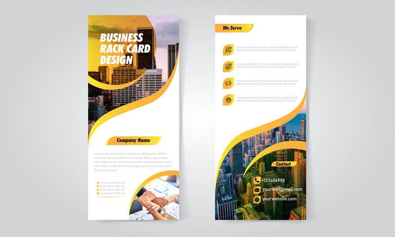 rack card design services