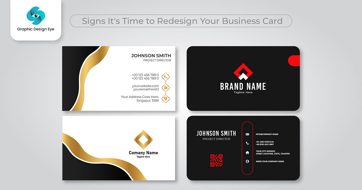 redesign a business card