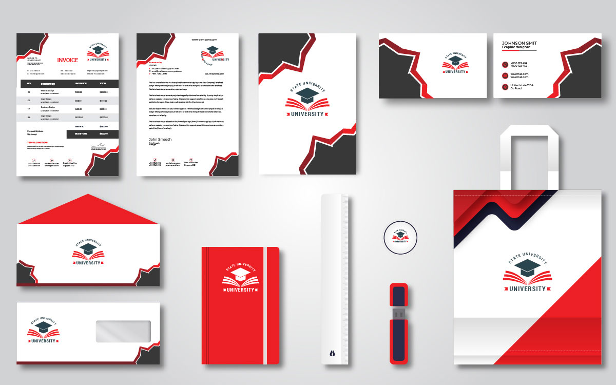 school branding design