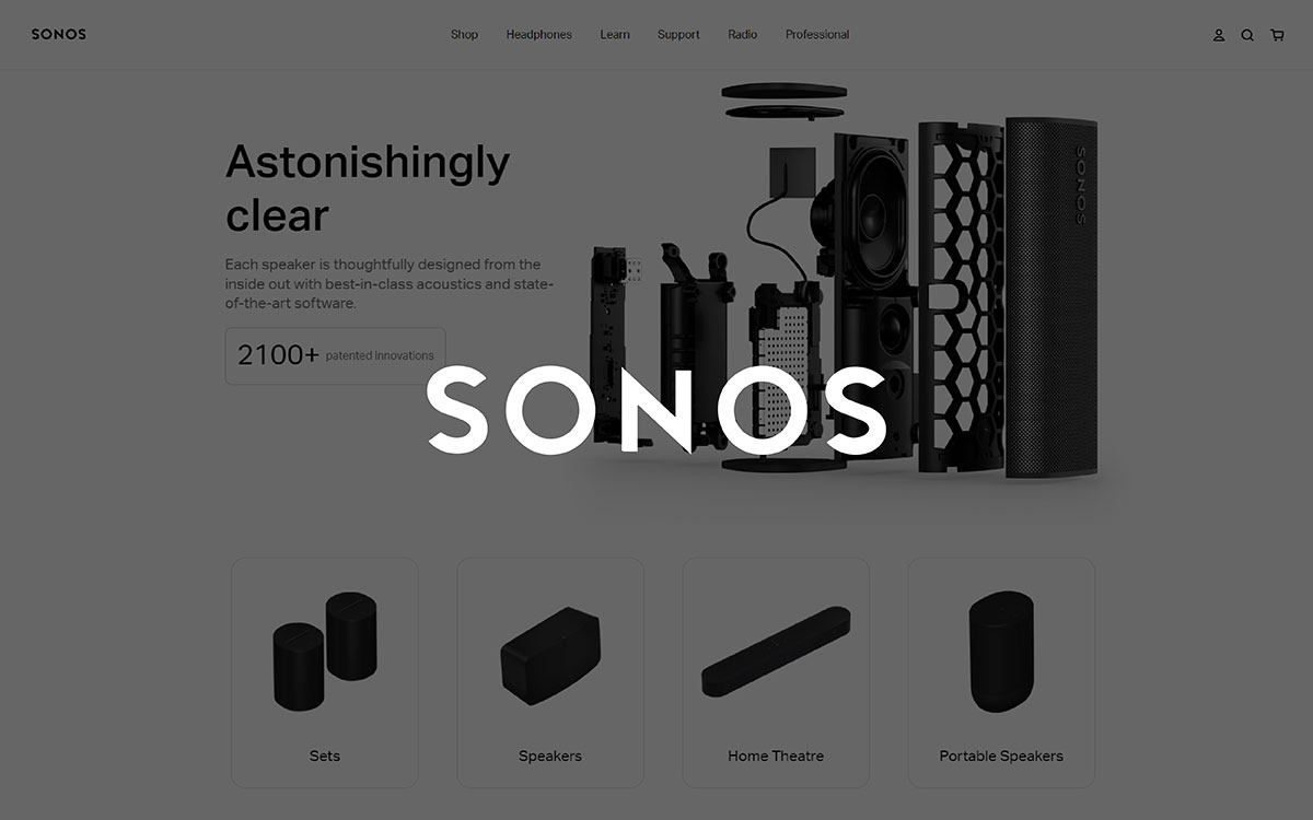 sonos website