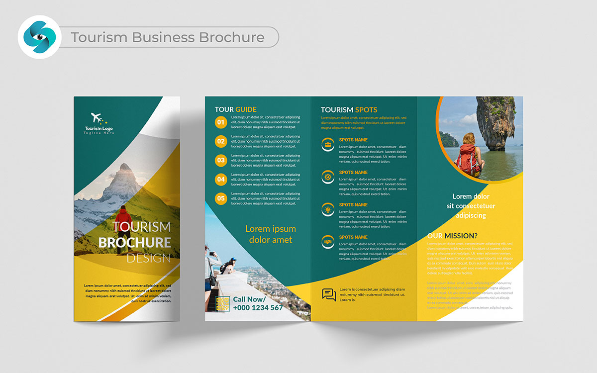 tourism brochure design ideas