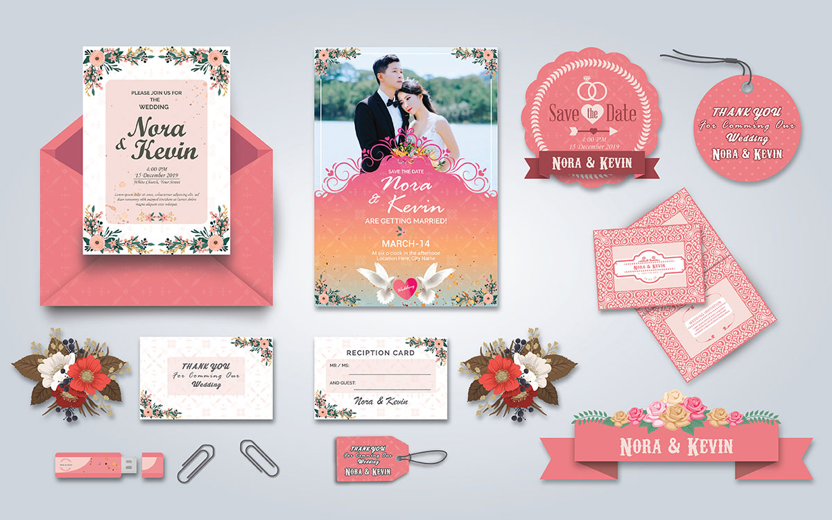 wedding branding design