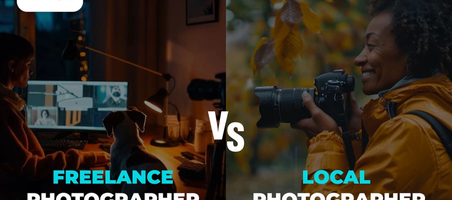 freelance photographer vs local photographer